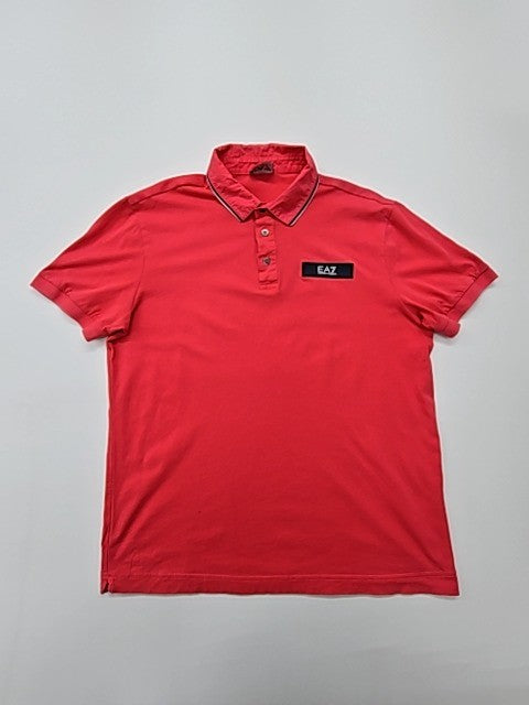 Emporio Armani Men Red Polo Shirt product image 1