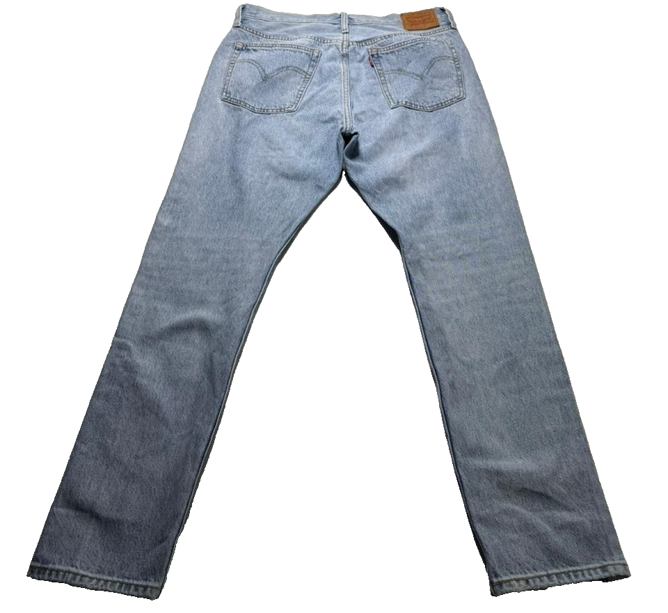 Levi Strauss & Co Men'S Light Blue Vintage Denim Jeans Straight Leg Size 30