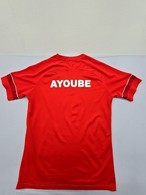 Nike Red Argyle Dri-FIT Jersey M Short Sleeve Crewneck