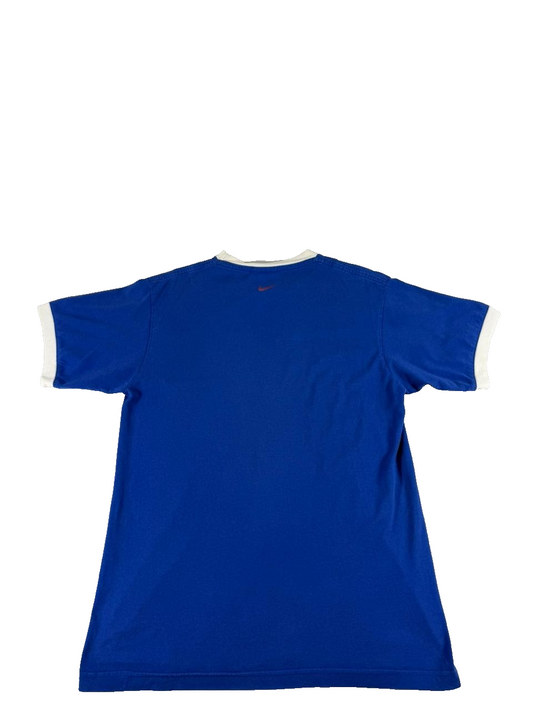 Nike Men's Blue T-Shirt – Size XL, Brand Department Type Style, Graphic