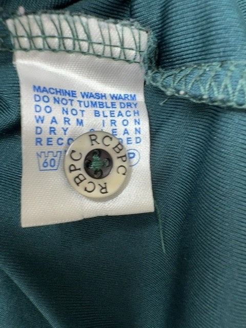 Royal Berkshire Men's Polo Club Teal XXL Short Sleeve Polo Shirt