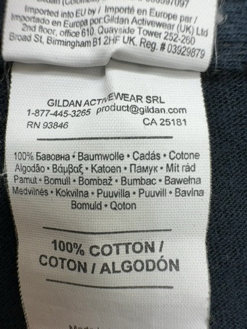 Gildan Boys Navy T-Shirt product image 4
