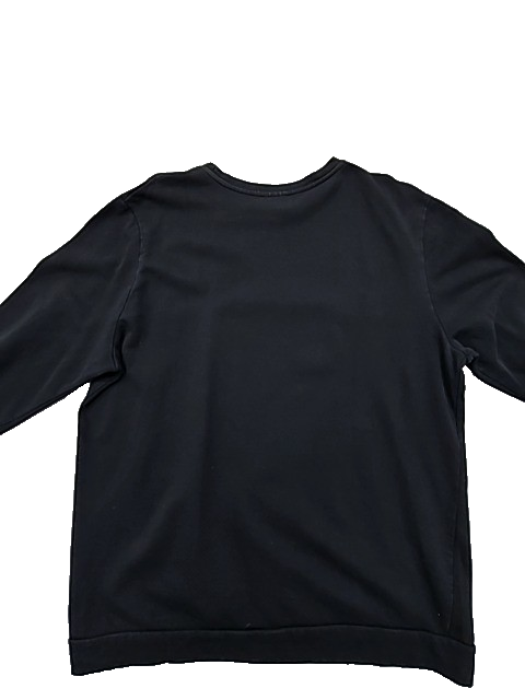 Piazza Italia Batman Black XL Fleece Crewneck Sweatshirt Italy