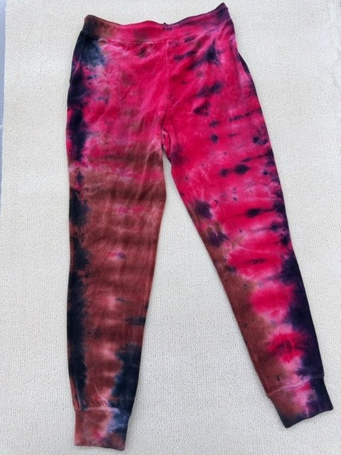 Juicy Couture Pink Tie Dye Velour Sweatpants Size M Y2K