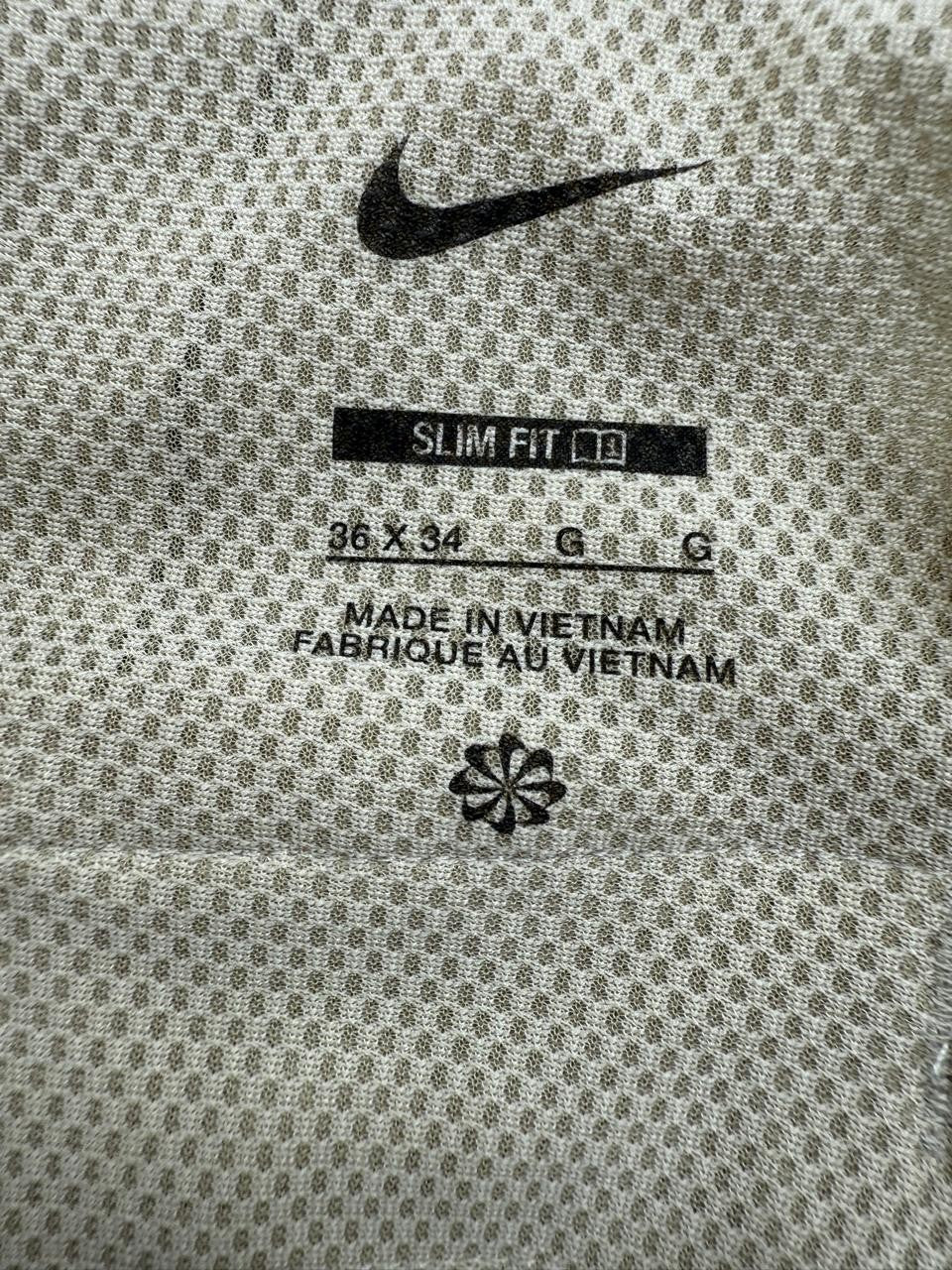 Nike Men's Khaki Straight Flat Front Pants 36x34 FD562-250