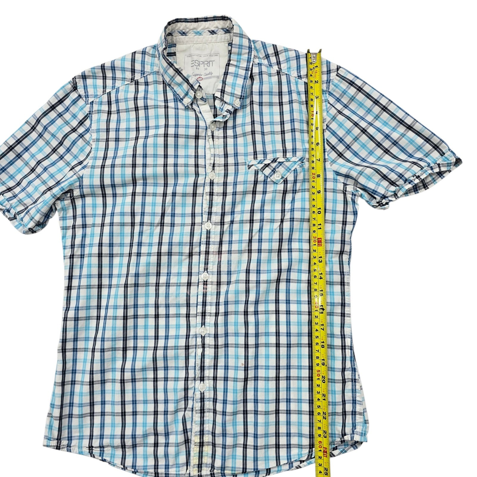 Esprit Men Blue Shirt size 30 product image 8