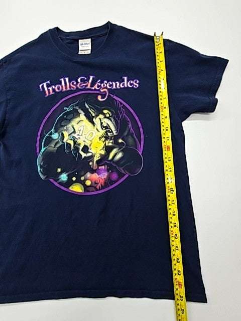 Gildan Boys Navy T-Shirt size M product image 8