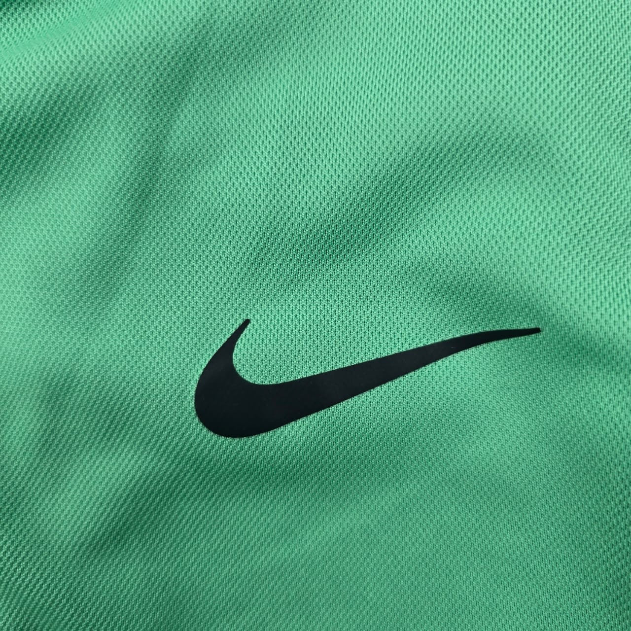 Nike Men's Green Dri-FIT Golf Polo Shirt Size L