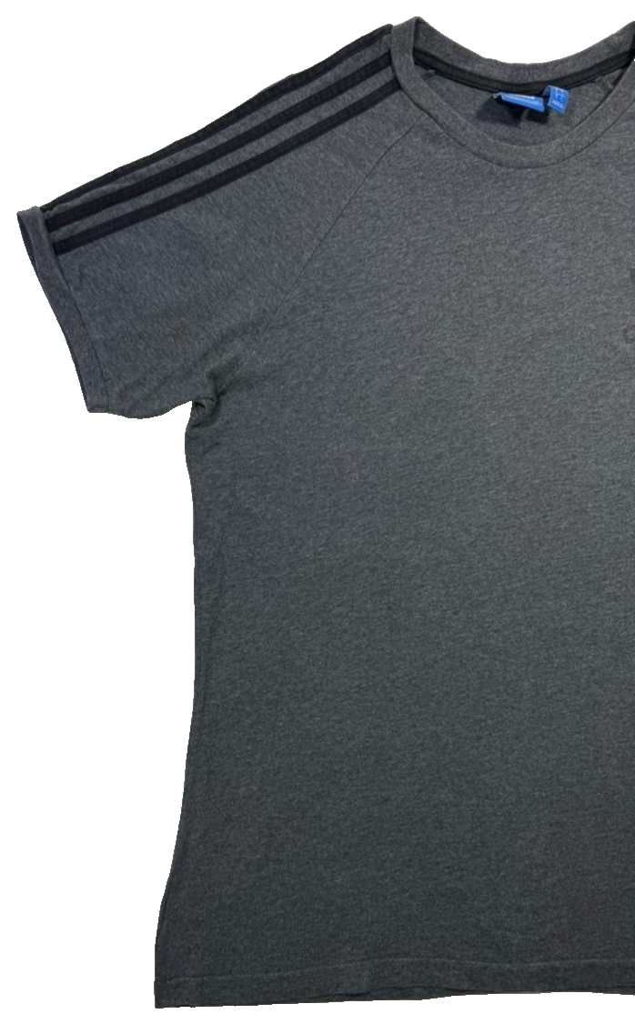 Adidas Originals California T-Shirt In Dark Grey Heather - Size L