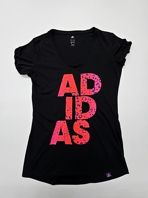 Adidas Women Black T-Shirt size 34 product image 1