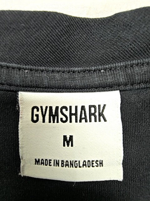 Gymshark Be A Visionary Unisex Black Embroidered T-Shirt Size M