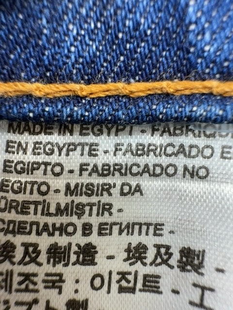 Levi's Men's 502 Taper Blue Jeans Size 34x32