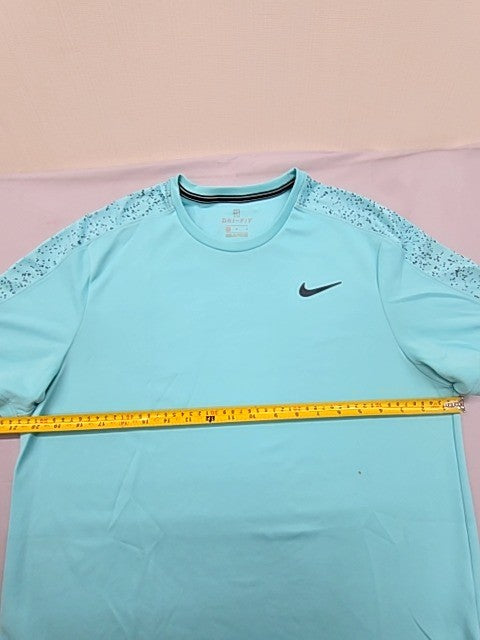 Nike Men's Teal Dri-FIT Short Sleeve T-Shirt Size L