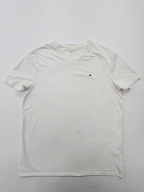Tommy Hilfiger Men White T-Shirt size M product image 1