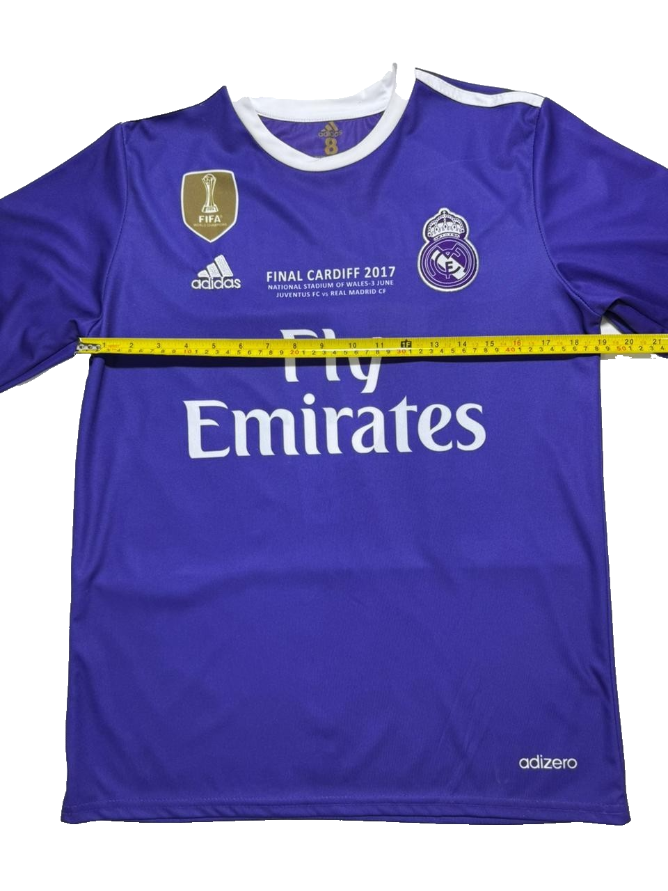 Adidas Fly Emirates Mcf Final Cardiff 2017 Sergio Ramos 4 Size S