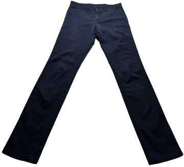 Carhartt Men'S Navy Blue Work Pants | Durable Cotton Twill | Classic Fit | Size