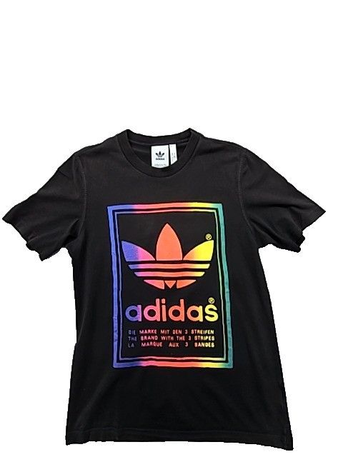 Adidas Men's Black T-Shirt – Size XS, Short Sleeve, Cotton