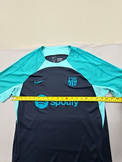 Nike Men's Navy Blue FC Barcelona Jersey L Dri-FIT Slim Fit