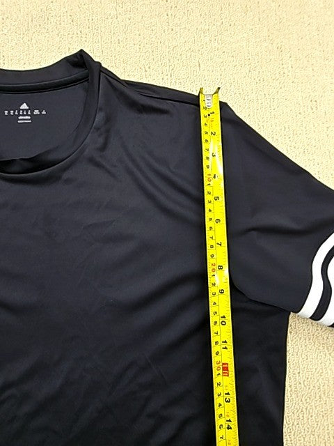 Adidas Men's Black Climalite Jersey XL Athletic Short Sleeve Crew Neck