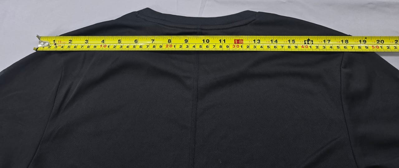 Adidas Men's Black Stripe Running T-Shirt Size L Short Sleeve