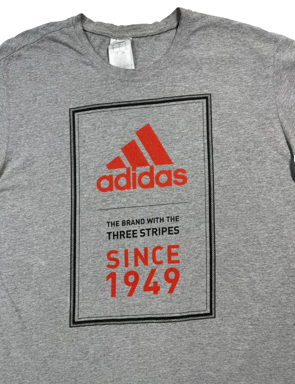 Adidas The Go To Tee Men's T-Shirt In Grey - Size L