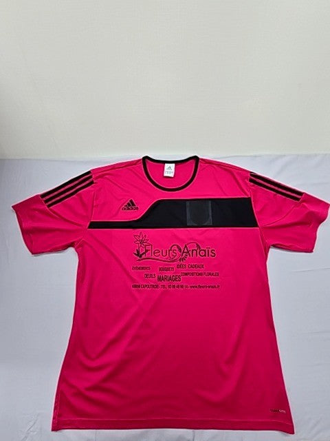Adidas Unisex Pink Jersey – Size XL, Adult adult Adult One-off, Short Sleeve