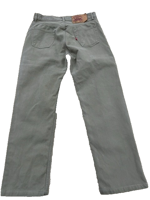 Levi's Men's Gray 501 Straight Leg Jeans 36x32 Vintage USA