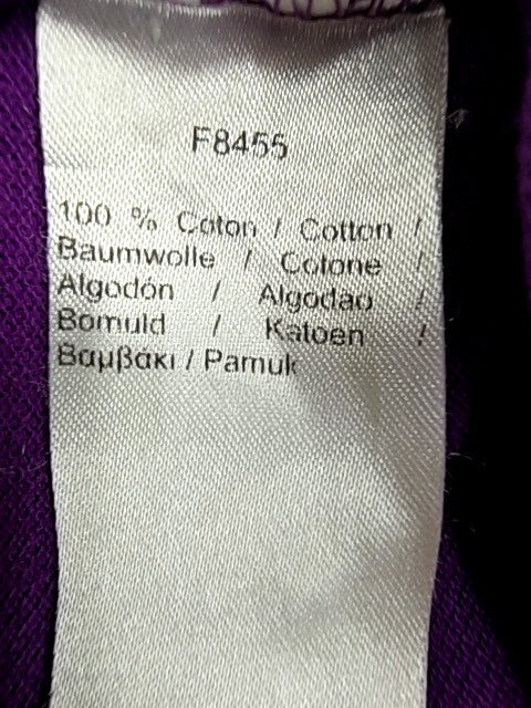Lacoste Purple Cotton Pique Polo Shirt Men's M Classic Fit Short Sleeve