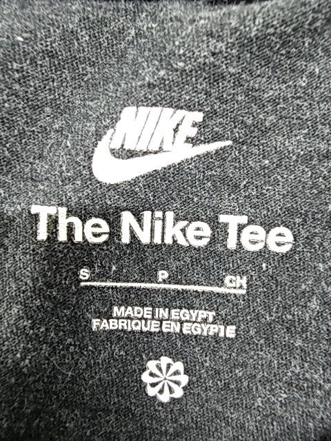 Nike The Nike Tee Black Men's S Short Sleeve 100% Cotton Crewneck