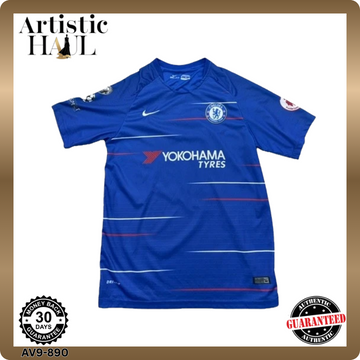 Nike Chelsea Hazard Home Jersey M Blue Soccer