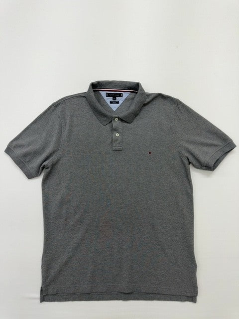 Tommy Hilfiger Men Gray Polo Shirt size XXL product image 1