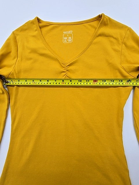 Artistic Haul Women Gold T-Shirt size L product image 7
