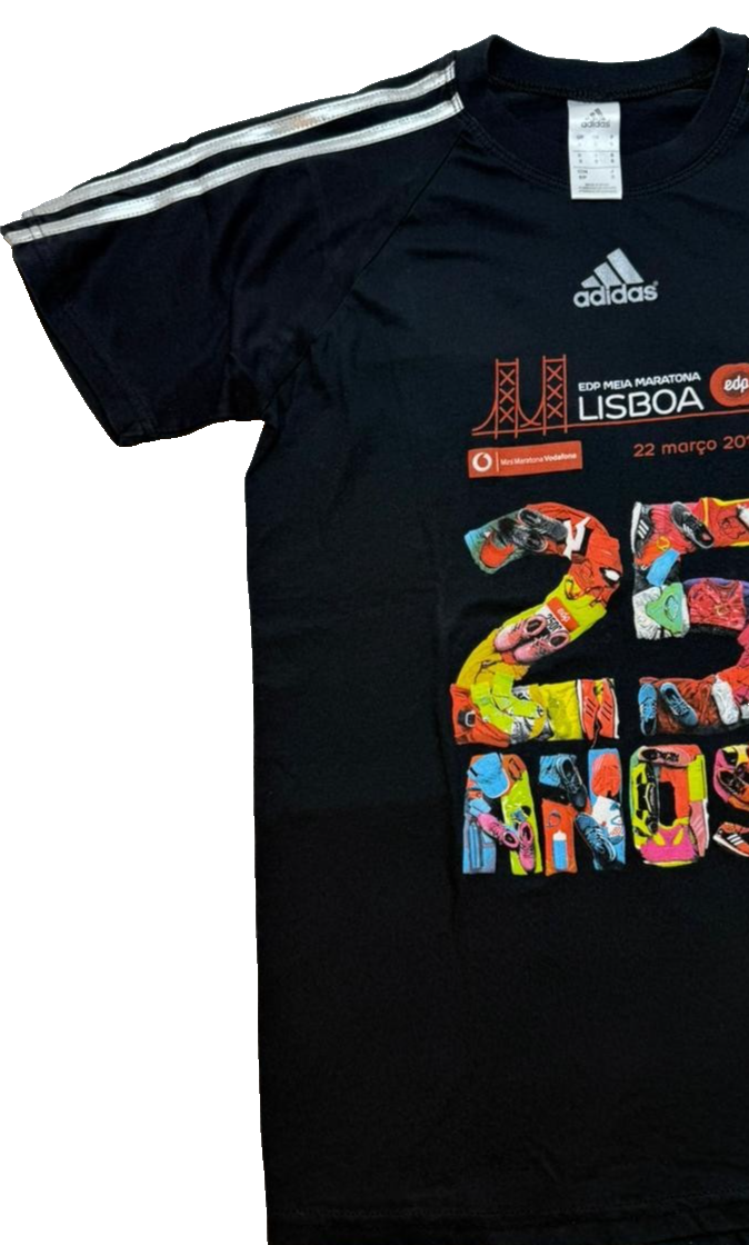 Men Adidas Edp Meia Maratona Lisboa 2015 Running Shirt Size S