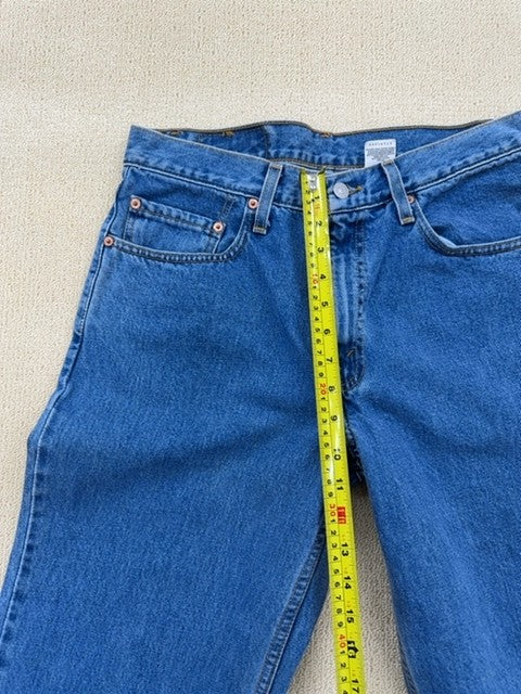 Levi's 550 Relaxed Fit Men's Dark Wash Jeans 33x30