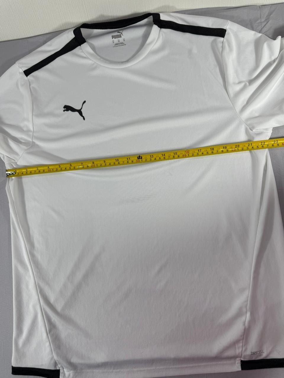 Puma Men's XL White Training Sports T-Shirt DryCell Athletic Tee