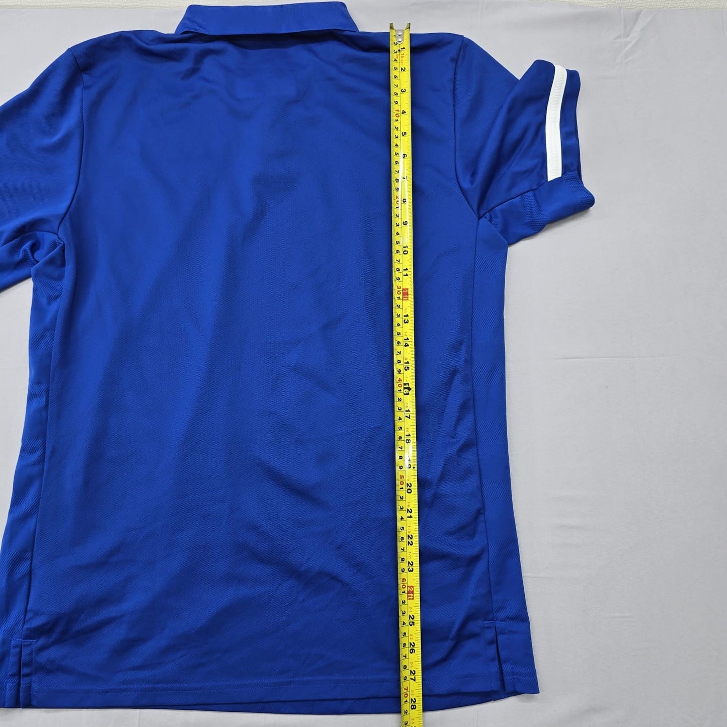 Adidas Women's Blue Aeroready Polo Shirt Size L