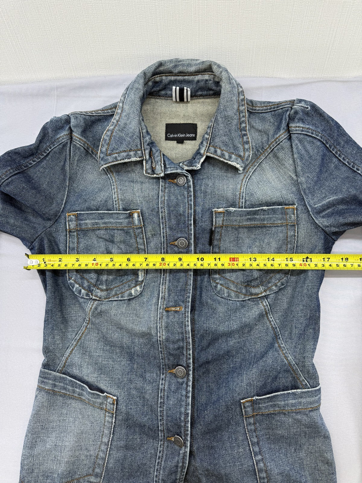 Calvin Klein Jeans Denim Trucker Jacket Women's Small