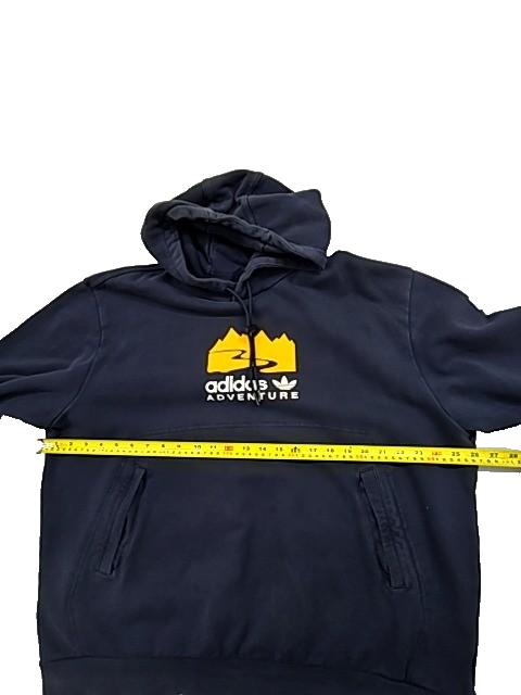 Adidas Men's Navy Adventure Pullover Hoodie XL Regular