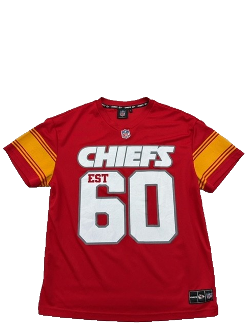 Primark Chiefs NFL Red Mesh T-Shirt XS Short Sleeve Regular