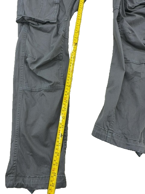 G-Star Raw Men's Dark Grey Cargo Pants Size 32 Tapered Twill