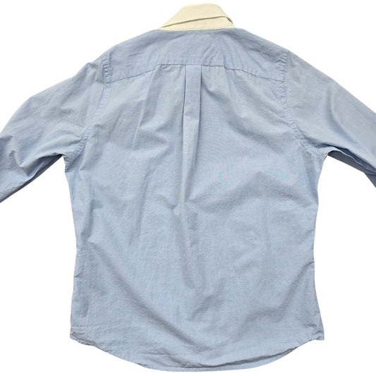 Abercrombie & Fitch Men's Blue Shirt – Size S, Long Sleeve