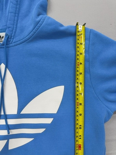 Adidas Men's Blue 3-Stripes Fleece Pullover Hoodie XL Regular