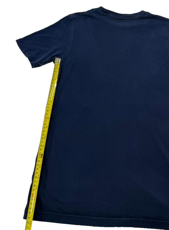 Adidas Originals Navy Blue Trefoil Logo T-Shirt Unisex Size XS