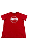 Puma Men's Red T-Shirt – Size XL, Short Sleeve, Crew Neck – Ref CF99A