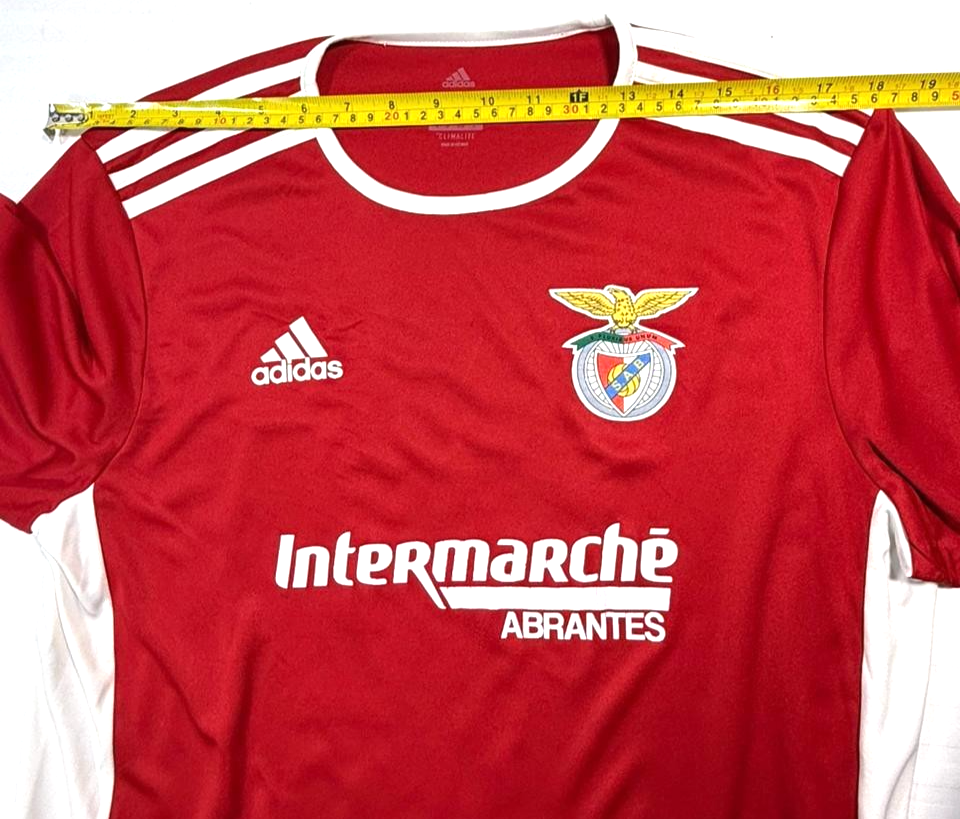 Adidas Sl Benfica Boys' Football Shirt Jersey In Red - Size M