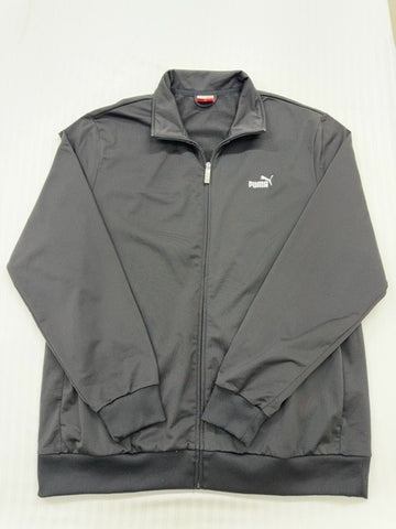 Puma Men's Gray Track Jacket XXL Vintage