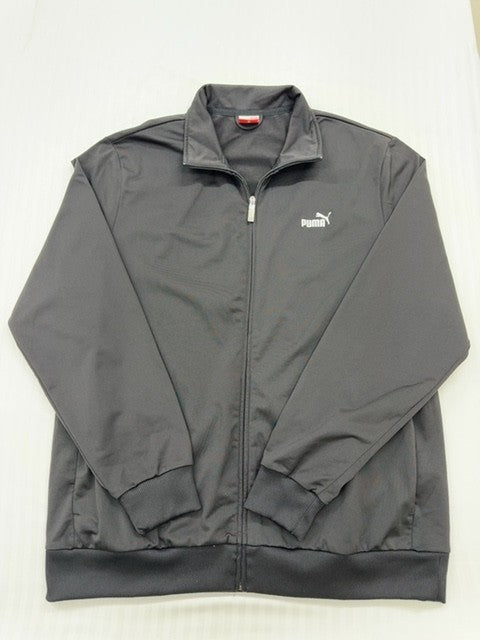Vintage Puma Men's Gray Jacket – Size XXL