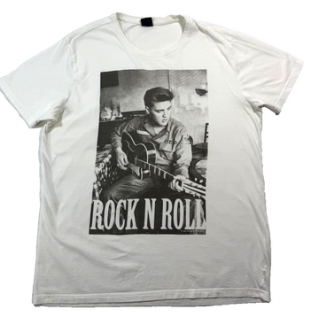 Elvis Presley 1985 Vintage T-Shirt Hollywood Legend - M