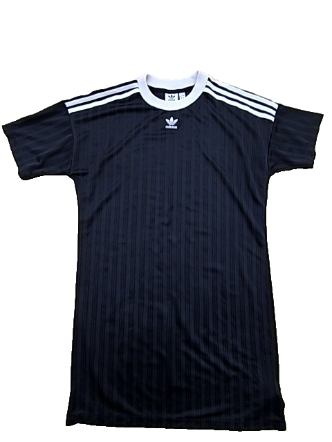 Adidas Women's Black T-Shirt – Size 12, Short Sleeve