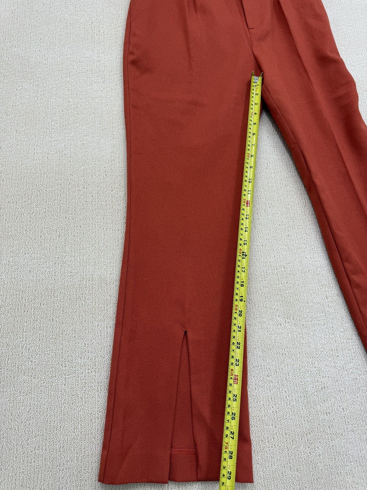 The Giving Movement Rust Wide Leg Pants XXL Organic Cotton Sustainable